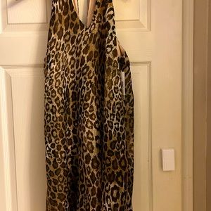 NWT animal print sleeveless dress